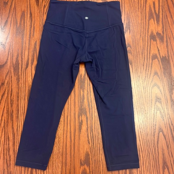 Athleta Navy Elation Capris - Picture 3 of 5